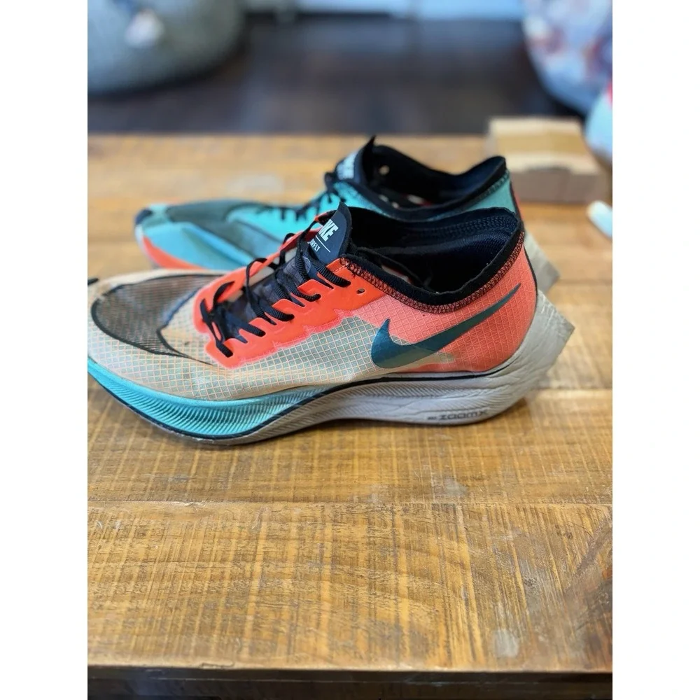 Nike ZoomX VaporFly Next% Ekiden Aurora Crimson CD4553-300 Mens 11 Running Shoes